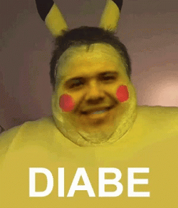 Pickachu With Diabeetus GIF