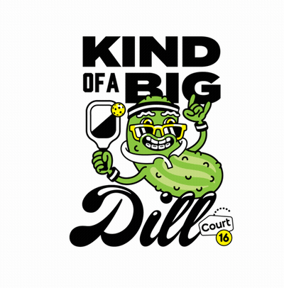 Pickle Holding Paddle Kind Of A Pickle Dill GIF