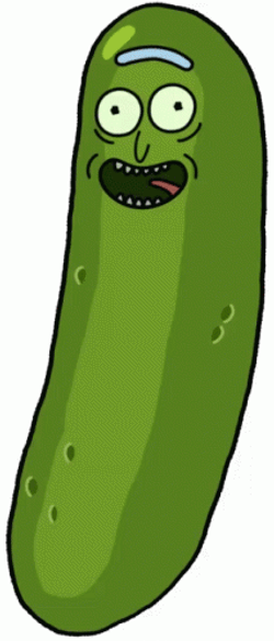 Pickle Rick Laughing GIF
