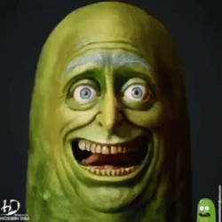 Pickle Rick Moving Slowmo GIF