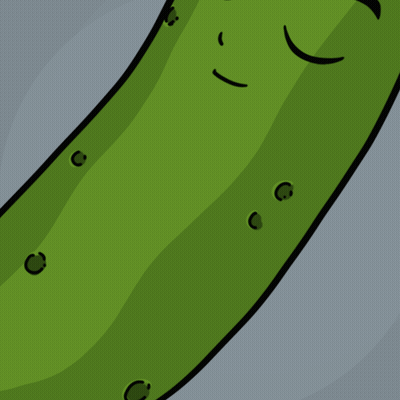 Pickle With Face Saying I'm Pickle Rick GIF
