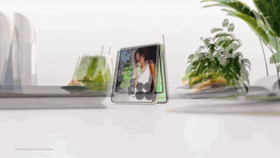Picture Of A Woman On A Table GIF