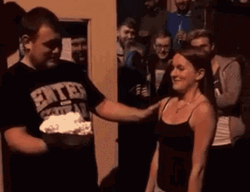 Pie In The Face GIF