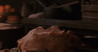 Piece Of Cake With Powdered Sugar GIF