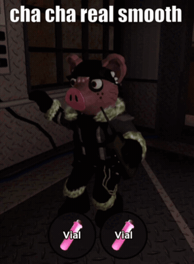Pig Saying Cha Cha Real Smooth GIF