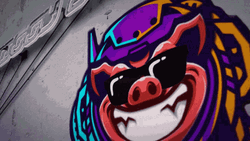 Piggy Cool Graffiti Piggy Bank Token GIF