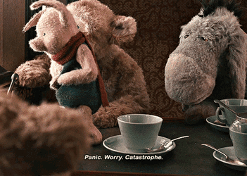 Piglet Panic GIF