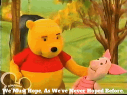Piglet We Must Hope For A Better GIF