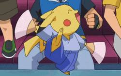 Pikachu Anime Dance GIF
