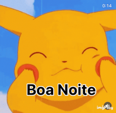Pikachu Boa Noite GIF