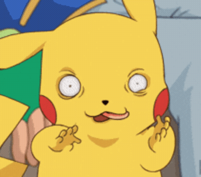 Pikachu Close Up With Tongue Out GIF
