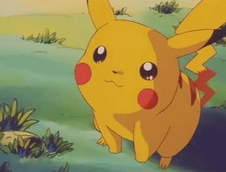 Pikachu Cute Raising Hand GIF