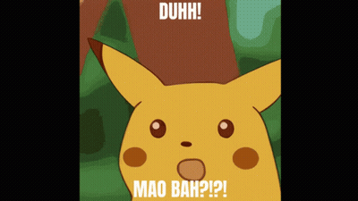 Pikachu Duhh Mao Bah GIF