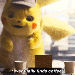 Pikachu Finds Coffee