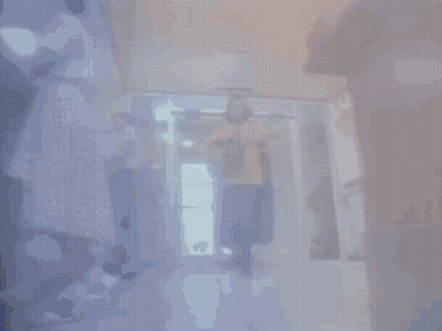 Pikachu Giggling On Tree Branch GIF