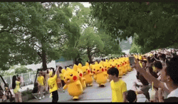 Pikachu March GIF