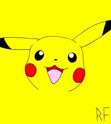 Pikachu Pokemon Face Melt GIF