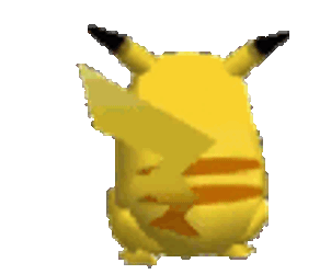 Pikachu Pokemon Sticker GIF