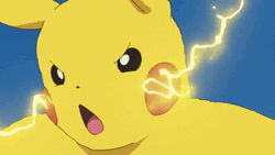 Pikachu Thunderbolt Attack