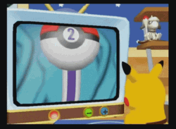 Pikachu Watching Wooper GIF