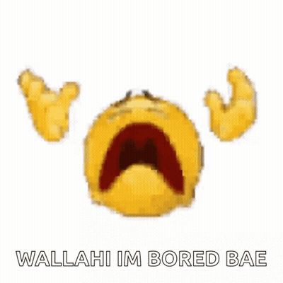 Pile Of Dirt Saying Wallahi Im Bored Bae GIF