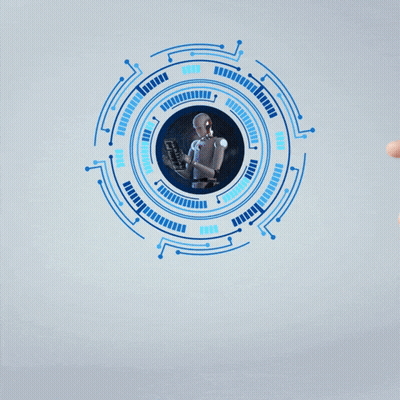 Pillai Robot Ad Unlock Future With AI Learn From Day One GIF
