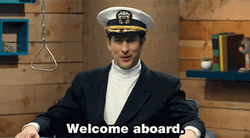 Pilot Welcome Aboard To The Team Meme GIF