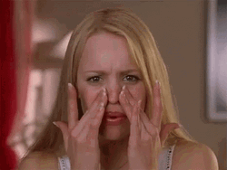 Pimple Popping Worried Rachel McAdams GIF