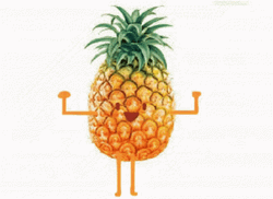 Pineapple Animated Dancing GIF