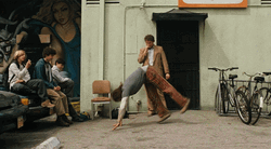 Pineapple Express James Franco Break Dance GIF