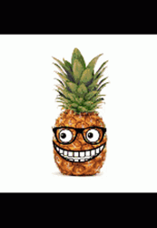 Pineapple Funny Smile Retro GIF