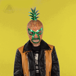 Pineapple Man Awesome Job GIF
