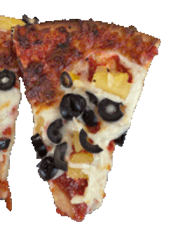 Pineapple Pizza Deadpool Pizza Sticker GIF