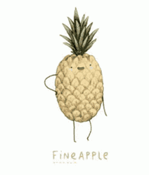 Pineapple Swing Poster GIF
