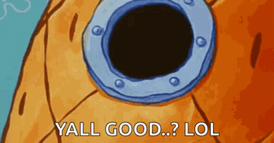 Pineapple With Hole Saying Yall Good Lol GIF