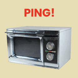 Ping Microwave Oven  GIF