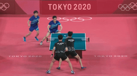 Ping Pong Tokyo Olympic Games GIF
