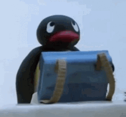 Pingu Funny Faces GIF