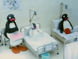 Pingu Pinga And Mom At Hospital GIF