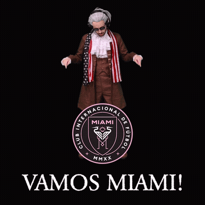 Pink And Black Club Internacional De Futbol Logo GIF
