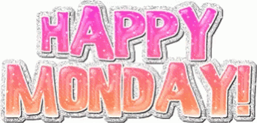 Pink And Orange Happy Marvelous Monday GIF