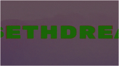 Pink And Purple Background With Happy In Red Letters GIF
