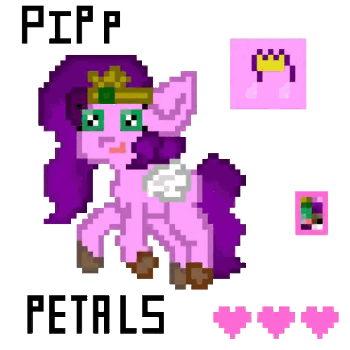 Pink And Purple Pony Pipp Petals Sticker