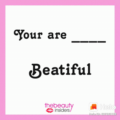 Pink And White Beauty Insiders Ad GIF
