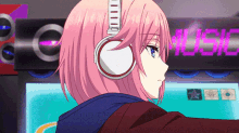 Pink Anime Gamer GIF