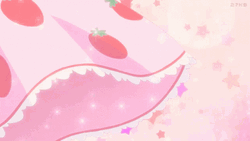 Pink Anime Gown GIF