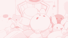 Pink Anime Plush GIF