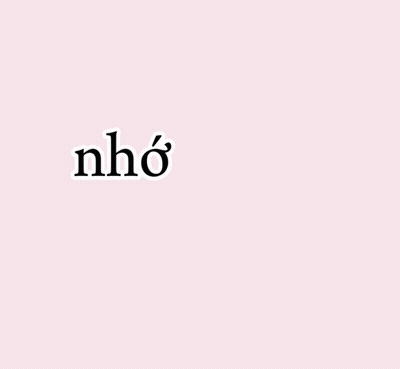 Pink Background Saying Nho Bhg Vkl GIF