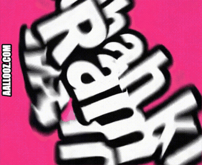 Pink Background White Aallooz.com GIF