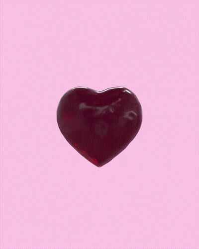Pink Background With Red Spots GIF